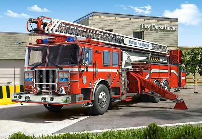 Puzle de 260 piezas – camión de bomberos
