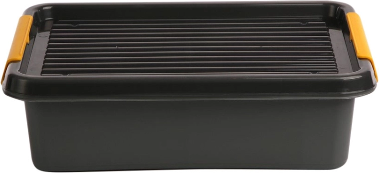 Caja de almacenamiento Solidstore con tapa 8,5 l (39 × 29 × 11 cm)