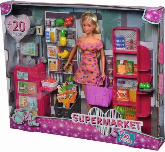 Muñeca Steffi Love en el supermercado