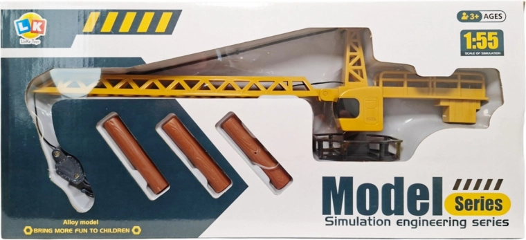 Grúa de construcción con accesorios