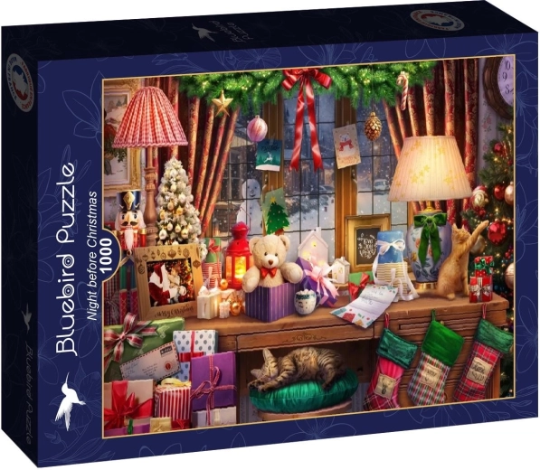 Puzzle Bluebird La noche antes de Navidad, 1000 piezas