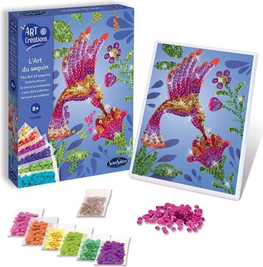 Sentosphère lentejuelas de colores colibrí