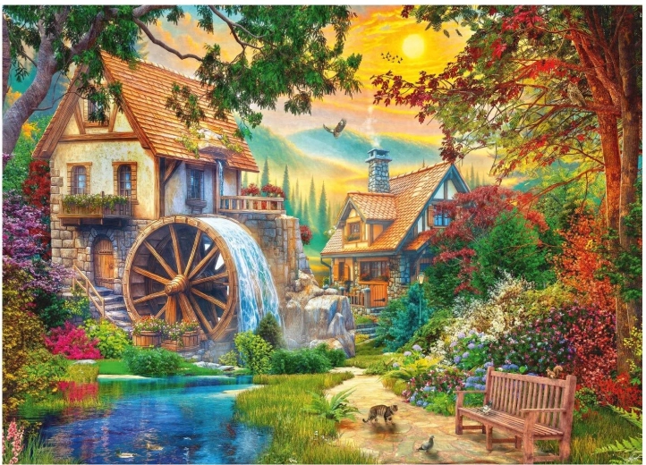 Puzzle DINO Molino pintoresco 3000 piezas