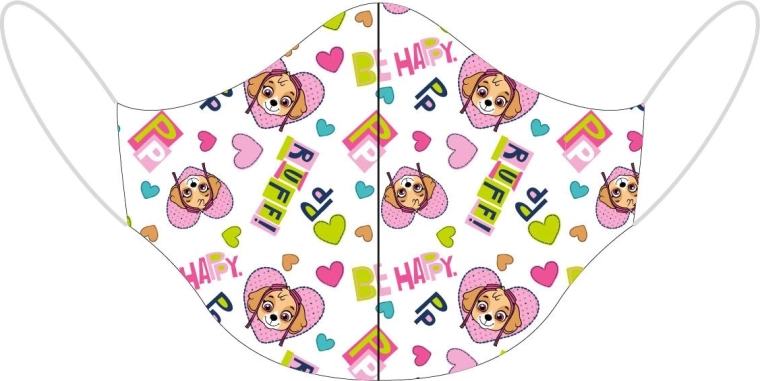 Mascarilla infantil Patrulla Canina - 1 unidad