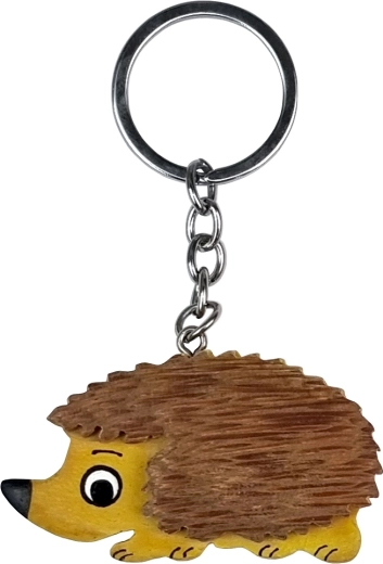 Llavero de madera Erizo