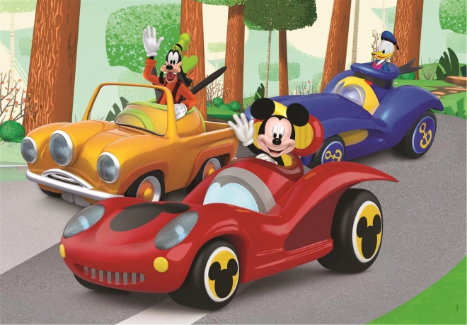 Puzzle Clementoni Mickey de excursión maxi 24 piezas