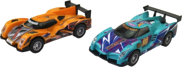 Pareja de coches para carreras compartidas
