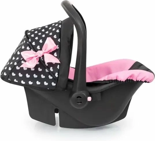 Bonito diseño negro y rosa