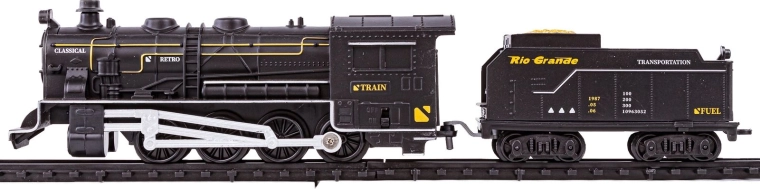 Locomotora con acabado detallado