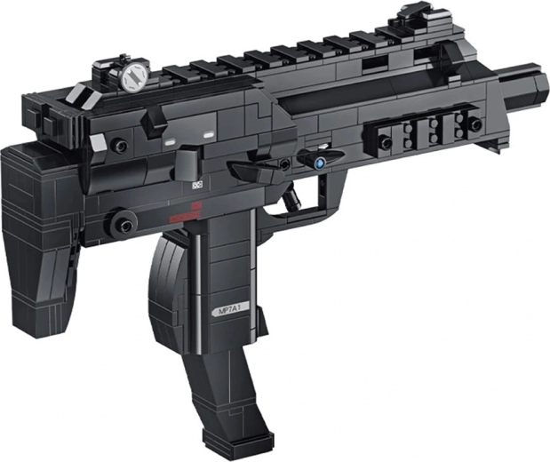 Kit de construcción de rifle militar, 625 piezas