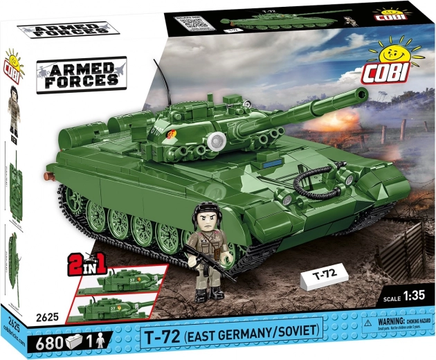Set de construcción COBI T–72 M1 – Alemania Oriental / Unión Soviética (1:35)