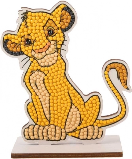 Pintura de diamantes El Rey León Simba