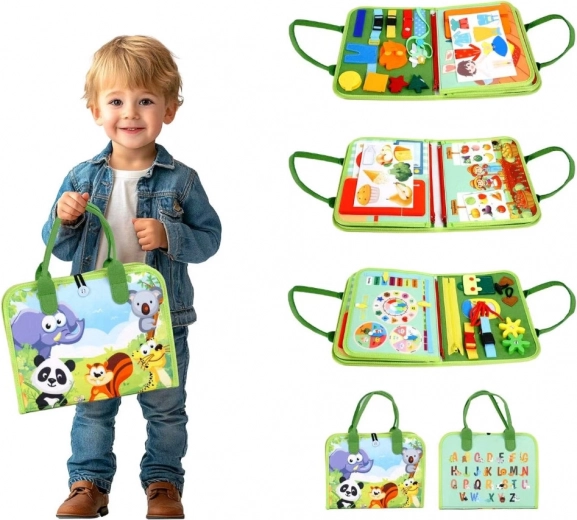 Libro sensorial de actividades Safari 2Kids Toys
