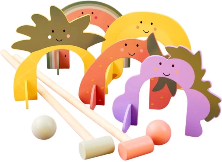 Jabadabado croquet infantil de madera