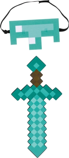 Aspecto pixelado icónico de Minecraft