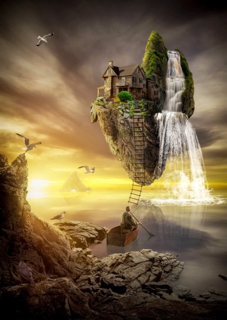 Puzzle Enjoy isla mágica – 1000 piezas