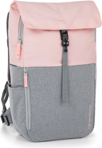 Bagmaster SUNNY 25 A, mochila urbana rosa pastel