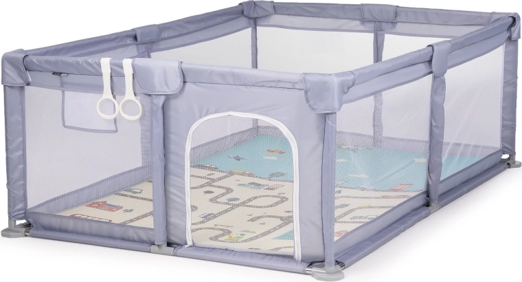 Espacio de juego seguro y amplio