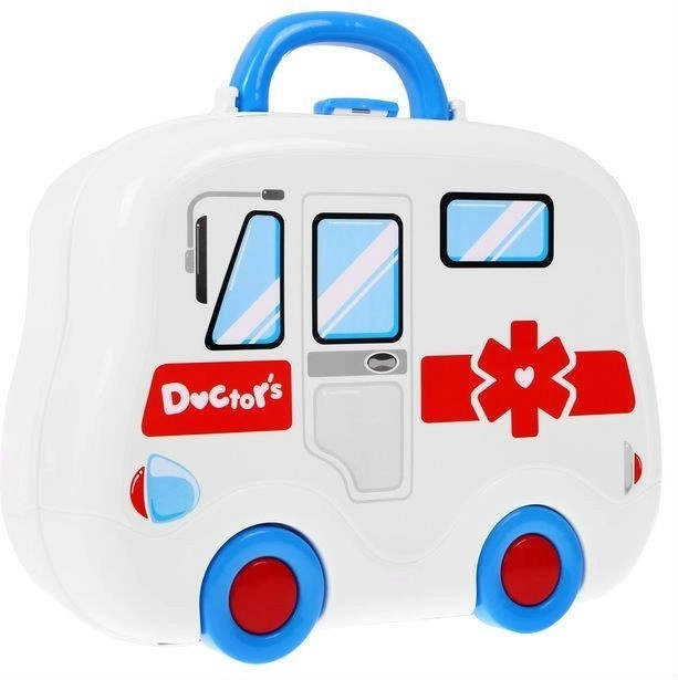 Set médico con maletín portátil de ambulancia para niños 3+
