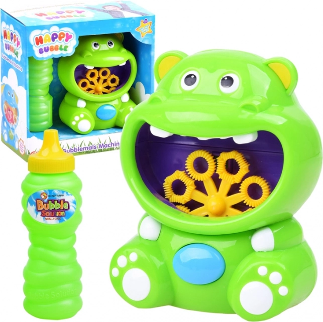 Máquina de burbujas hipopótamo