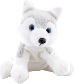 Husky de peluche 15 cm