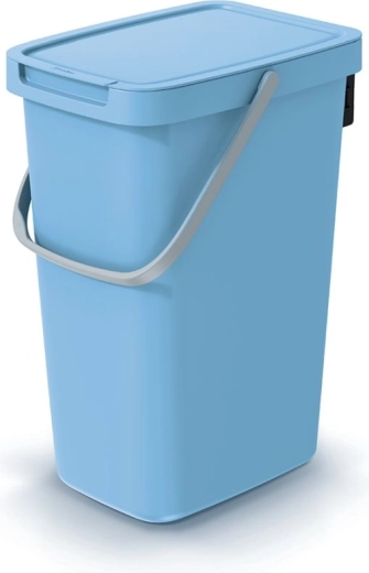 Papelera para residuos separados 12 l azul claro KEDEN SYSTEMA Q