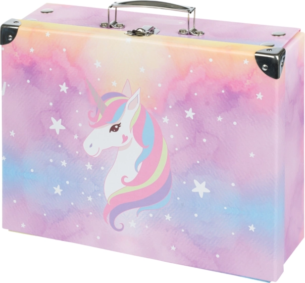 Maletín escolar plegable Rainbow Unicorn BAAGL