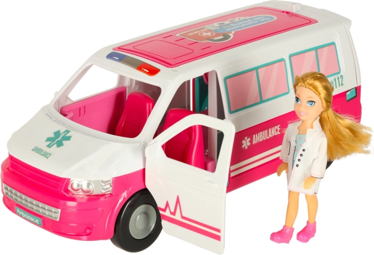 Muñeca médica y equipamiento sanitario