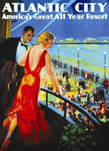 Póster de puzzle Atlantic City 1000 piezas