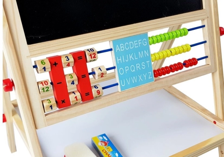 Matemáticas jugando: ábaco y números magnéticos