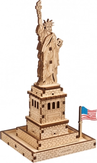 Modelo 3D de madera Estatua de la Libertad