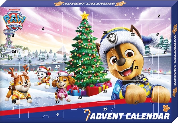 Calendario de Adviento PAW PATROL para niños