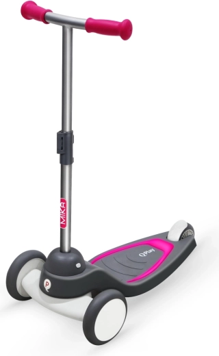 Patinete infantil de equilibrio de tres ruedas Qplay Mika rosa