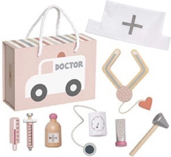 JaBaDaBaDo maletín médico infantil rosa