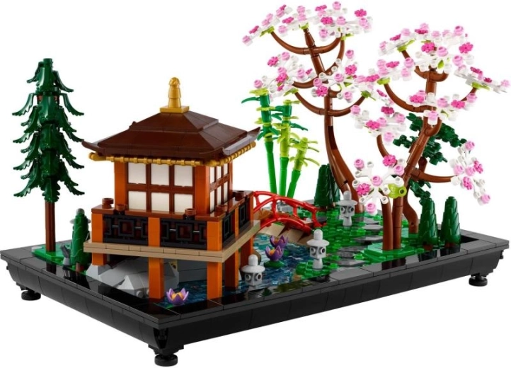 Jardín japonés como decoración de diseño