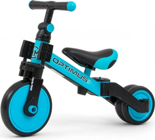 Correpasillos infantil 3 en 1 OPTIMUS azul