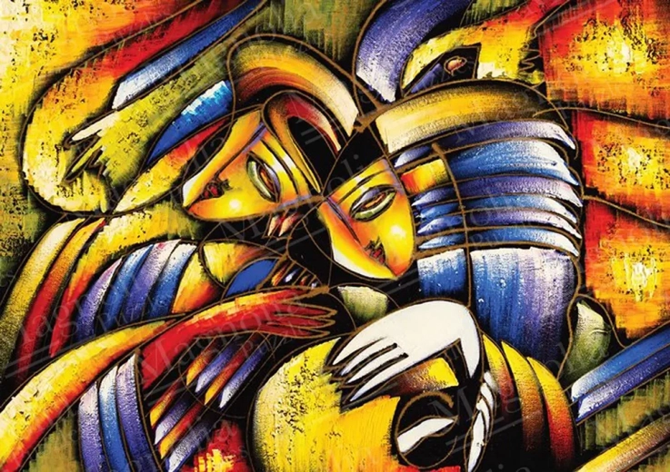 Puzzle cara abstracta 1000 piezas