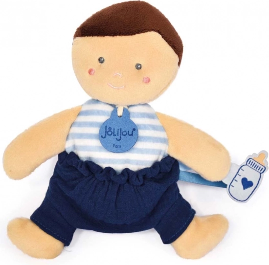 Muñeca Doudou Jolijou 18 cm azul