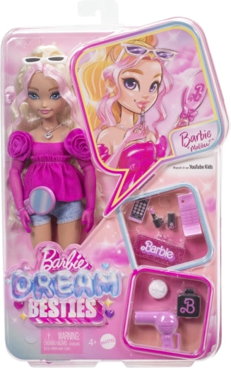 Barbie Dream Besties muñeca de moda articulada con accesorios