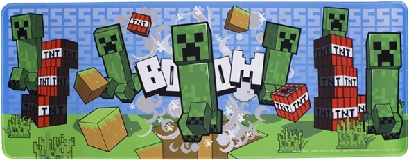 Alfombrilla de escritorio gaming Minecraft