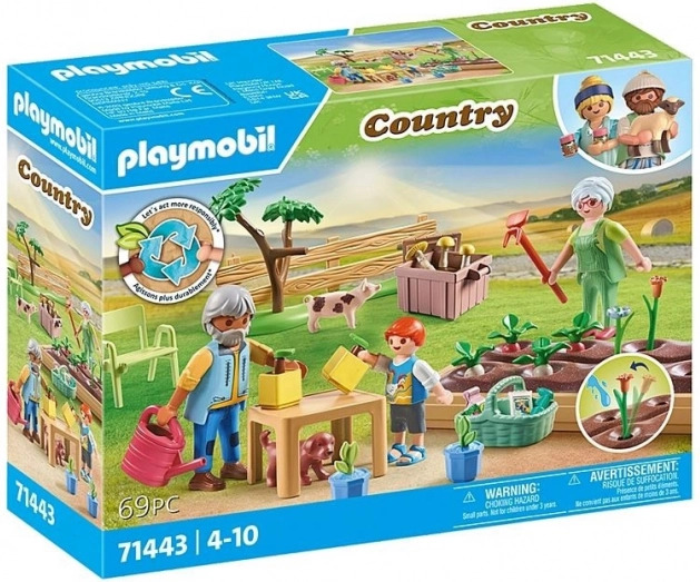 Playmobil Country Set de Jardín en Casa del Abuelo