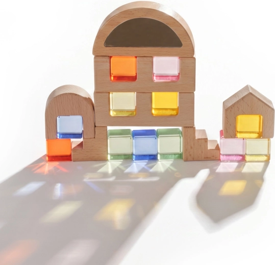 Ventanitas de colores para jugar con la luz