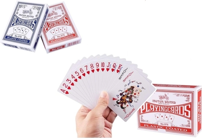 Baraja de cartas de plástico de 54 unidades