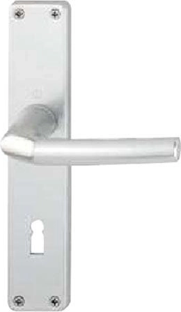 Manilla con escudo BIRMINGHAM para llave 72 mm, aluminio, plateada