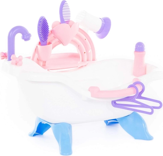Juego realista de baño para muñeca