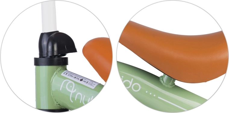 Asiento ajustable para una posición correcta