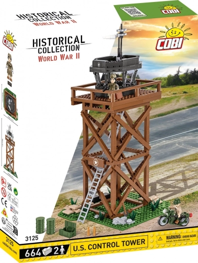 Set de construcción de torre de control USA 1:35 – 664 piezas