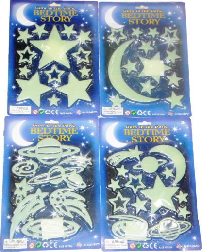 Pegatinas luminosas cielo nocturno – 4 tipos