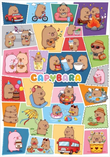 Puzzle Educa CapyFun de 300 piezas
