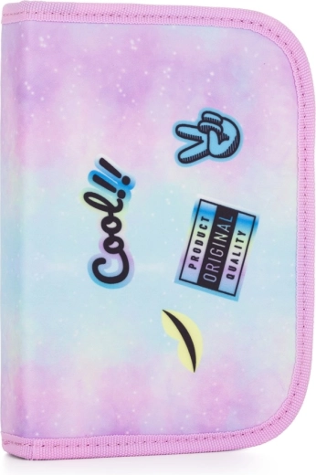 Estuche escolar de un piso con 2 solapas OXY NEXT Rainbow